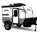 2022 Flagstaff E-Pro 12SRK Travel Trailer Exterior May Show Optional Features. Features and Options Subject to Change Without Notice.