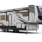 Cedar Creek Fifth Wheel Exterior May Show Optional Features. Features and Options Subject to Change Without Notice.