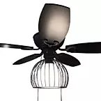 Contemporary Ceiling Fan May Show Optional Features. Features and Options Subject to Change Without Notice.