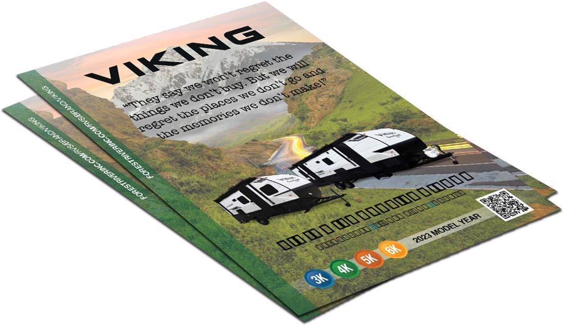 Viking Travel Trailer Brochure