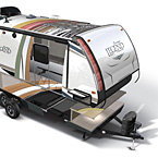 Surveyor Legend Travel Trailer Construction May Show Optional Features. Features and Options Subject to Change Without Notice.