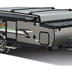 Rockwood Freedom Tent Camper Pop-Up Trailer  Exterior (closed) May Show Optional Features. Features and Options Subject to Change Without Notice.