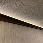 Ambient Uplighting Above Crown Molding May Show Optional Features. Features and Options Subject to Change Without Notice.