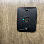 Double High Output USB Charging Ports May Show Optional Features. Features and Options Subject to Change Without Notice.