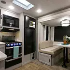Rear Kitchen and Dinette May Show Optional Features. Features and Options Subject to Change Without Notice.