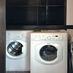 Optional side-by-side washer and dryer May Show Optional Features. Features and Options Subject to Change Without Notice.