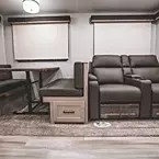 Booth Dinette and Theatre Seating May Show Optional Features. Features and Options Subject to Change Without Notice.