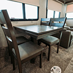 Dinette with Free-Standing Chairs May Show Optional Features. Features and Options Subject to Change Without Notice.