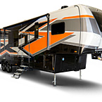 Optional Full Body Exterior Paint Colors - Orange, Green, Blue, Grey and Red (Orange Shown) May Show Optional Features. Features and Options Subject to Change Without Notice.