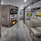 Flagstaff Super Lite Travel Trailer Interior (26FKBS Shown) May Show Optional Features. Features and Options Subject to Change Without Notice.