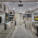 Shamrock  Hybrid Travel Trailer Interior (233S Shown) May Show Optional Features. Features and Options Subject to Change Without Notice.