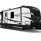 Rockwood Signature Travel Trailer Exterior (Optional White Exterior) May Show Optional Features. Features and Options Subject to Change Without Notice.