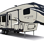 Rockwood Ultra Lite Fifth Wheel Exterior (Standard Champagne Sidewalls) May Show Optional Features. Features and Options Subject to Change Without Notice.