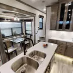 Kitchen sink and dinette May Show Optional Features. Features and Options Subject to Change Without Notice.