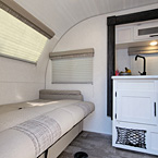 Rear Lounge May Show Optional Features. Features and Options Subject to Change Without Notice.