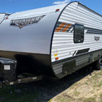 Wildwood X-Lite 24RLXL Front 3/4 Off-Door Side View May Show Optional Features. Features and Options Subject to Change Without Notice.