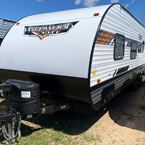Wildwood X-Lite 261BHXL Front 3/4 Off-Door Side View May Show Optional Features. Features and Options Subject to Change Without Notice.