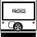 2022 Rockwood Roo Travel Trailer Exterior Rear May Show Optional Features. Features and Options Subject to Change Without Notice.