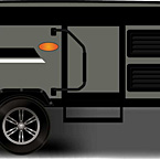 2022 Flagstaff MAC Tent Camper Exterior Camp Side Profile May Show Optional Features. Features and Options Subject to Change Without Notice.
