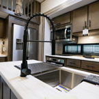 Kitchen island May Show Optional Features. Features and Options Subject to Change Without Notice.