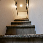 Stairs to Loft May Show Optional Features. Features and Options Subject to Change Without Notice.