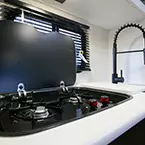 Stove Top and Sink May Show Optional Features. Features and Options Subject to Change Without Notice.