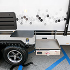 Exterior outside griddle and shelf May Show Optional Features. Features and Options Subject to Change Without Notice.