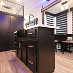 Kitchen Island Drawers (Black Label) May Show Optional Features. Features and Options Subject to Change Without Notice.