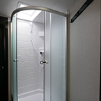 Bathroom Shower May Show Optional Features. Features and Options Subject to Change Without Notice.
