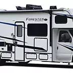 Forester LE Class C Motorhome Exterior May Show Optional Features. Features and Options Subject to Change Without Notice.