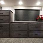 Bedroom storage May Show Optional Features. Features and Options Subject to Change Without Notice.