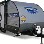 Salem FSX Travel Trailer Exterior May Show Optional Features. Features and Options Subject to Change Without Notice.