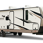Wildwood Heritage Glen Travel Trailer Exterior May Show Optional Features. Features and Options Subject to Change Without Notice.