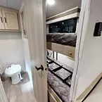 Rear Bunk Beds and Bathroom May Show Optional Features. Features and Options Subject to Change Without Notice.
