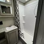 ABS Tub/Shower Surround, Skylight Above Tub/Shower, Medicine Cabinet with Mirror
 May Show Optional Features. Features and Options Subject to Change Without Notice.