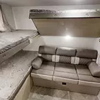 Bunk Room (Bunk Up above Sofa) May Show Optional Features. Features and Options Subject to Change Without Notice.