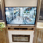 TV and fireplace May Show Optional Features. Features and Options Subject to Change Without Notice.