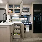 Kitchen Storage May Show Optional Features. Features and Options Subject to Change Without Notice.