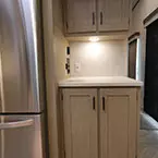Refrigerator and storage with lighting May Show Optional Features. Features and Options Subject to Change Without Notice.