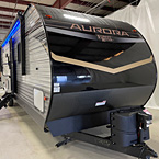 Front exterior view of Aurora 34BHTS
 May Show Optional Features. Features and Options Subject to Change Without Notice.