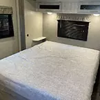 Queen size bed with overhead storage May Show Optional Features. Features and Options Subject to Change Without Notice.