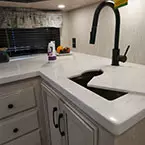 Kitchen Countertop with Sink Cover May Show Optional Features. Features and Options Subject to Change Without Notice.