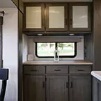 Rear Wall Overhead Cabinet, Countertop and Storage May Show Optional Features. Features and Options Subject to Change Without Notice.