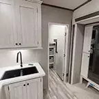 Fridge and kitchen sink May Show Optional Features. Features and Options Subject to Change Without Notice.