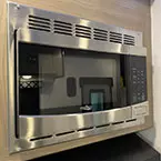 Overhead stainless steel microwave oven with glass turn table May Show Optional Features. Features and Options Subject to Change Without Notice.