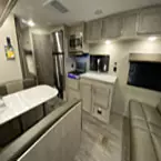 Interior view of unit kitchen, dining and living area from entry door May Show Optional Features. Features and Options Subject to Change Without Notice.
