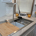 Kitchen Sink May Show Optional Features. Features and Options Subject to Change Without Notice.