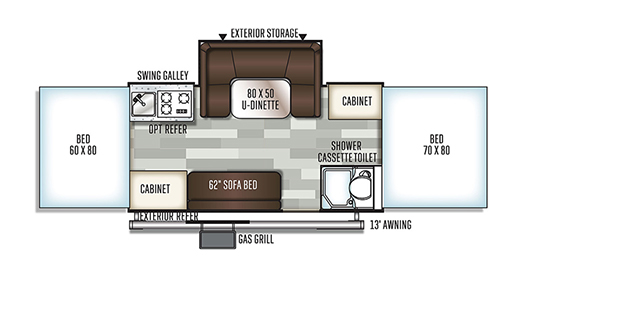 Rockwood Tent Folding Camping Trailers by Forest River RV