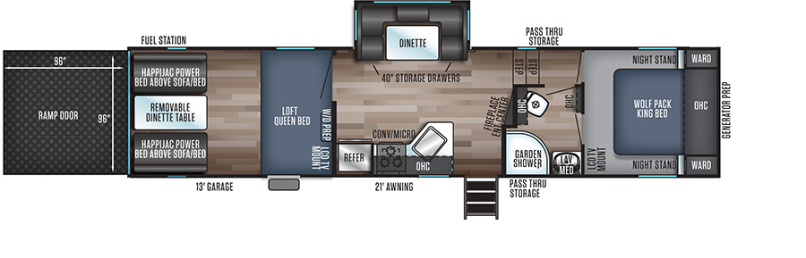 Wolf Pack 295pack13 Forest River Rv Manufacturer Of Travel