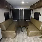 Cargo Area with Dinette Set Up May Show Optional Features. Features and Options Subject to Change Without Notice.
